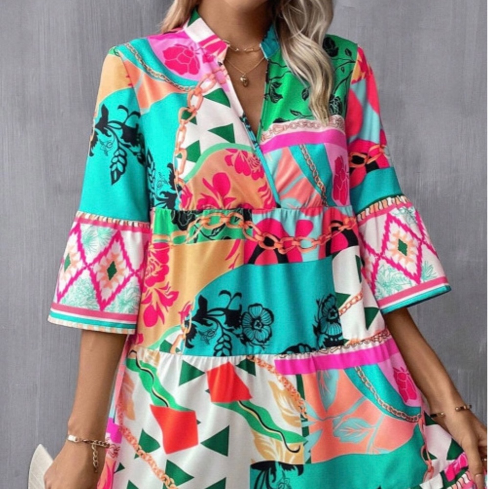 Abstract Dress - “The Jill”